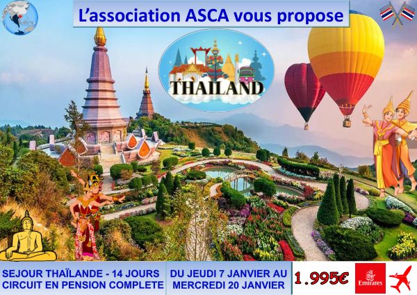 Première page du programme — Trésors de Thaïlande & Koh Samed 14 jours